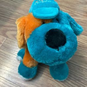 miami dolphins dog plushie